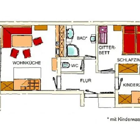 Gaestehaus Luggau Διαμέρισμα *