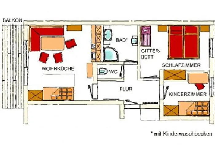Gaestehaus Luggau 아파트 *