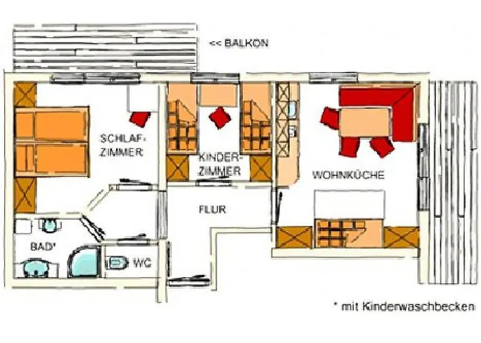 Lägenhet Gastehaus Luggau Rauris